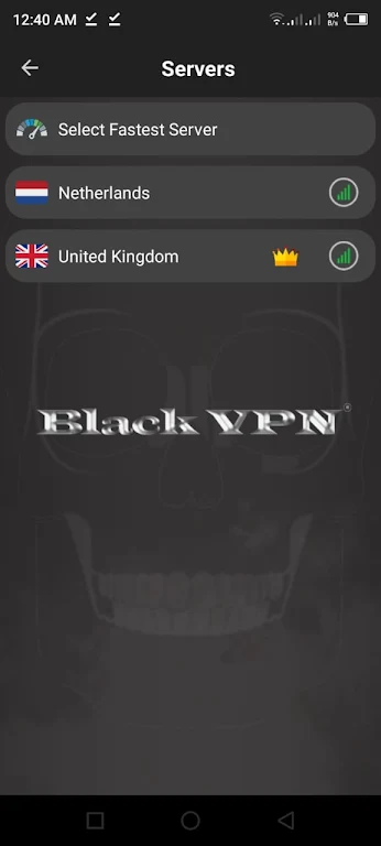 Black Hat VPN|VPNProxy|FreeVPN Captura de pantalla 1