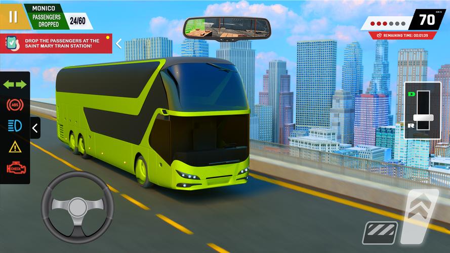 City Bus Simulator : Bus Games Скриншот 3