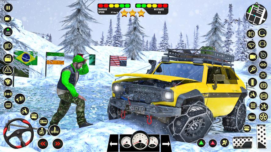 US Offroad Fury Car Driving 3D Ảnh chụp màn hình 2