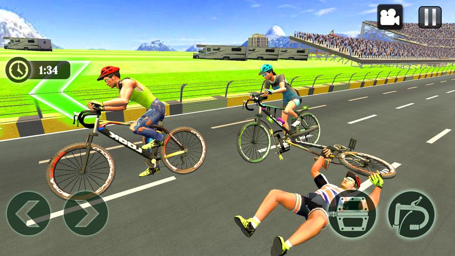 Cycle Race Game Cycle Stunt Schermafbeelding 3