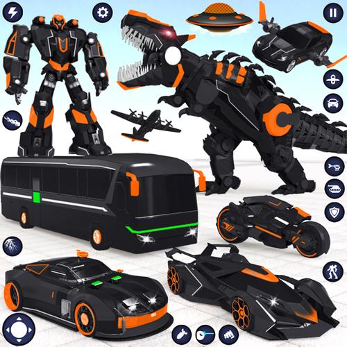 Schermata School Bus Robot Car Game 1