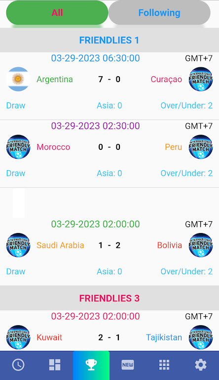 Friendly Matches 2024 ဖန်သားပြင်ဓာတ်ပုံ 2