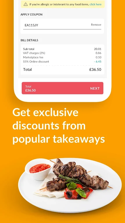 Foodhub - Online Takeaways應用截圖第3張
