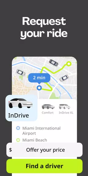 inDrive. Rides at your price स्क्रीनशॉट 2
