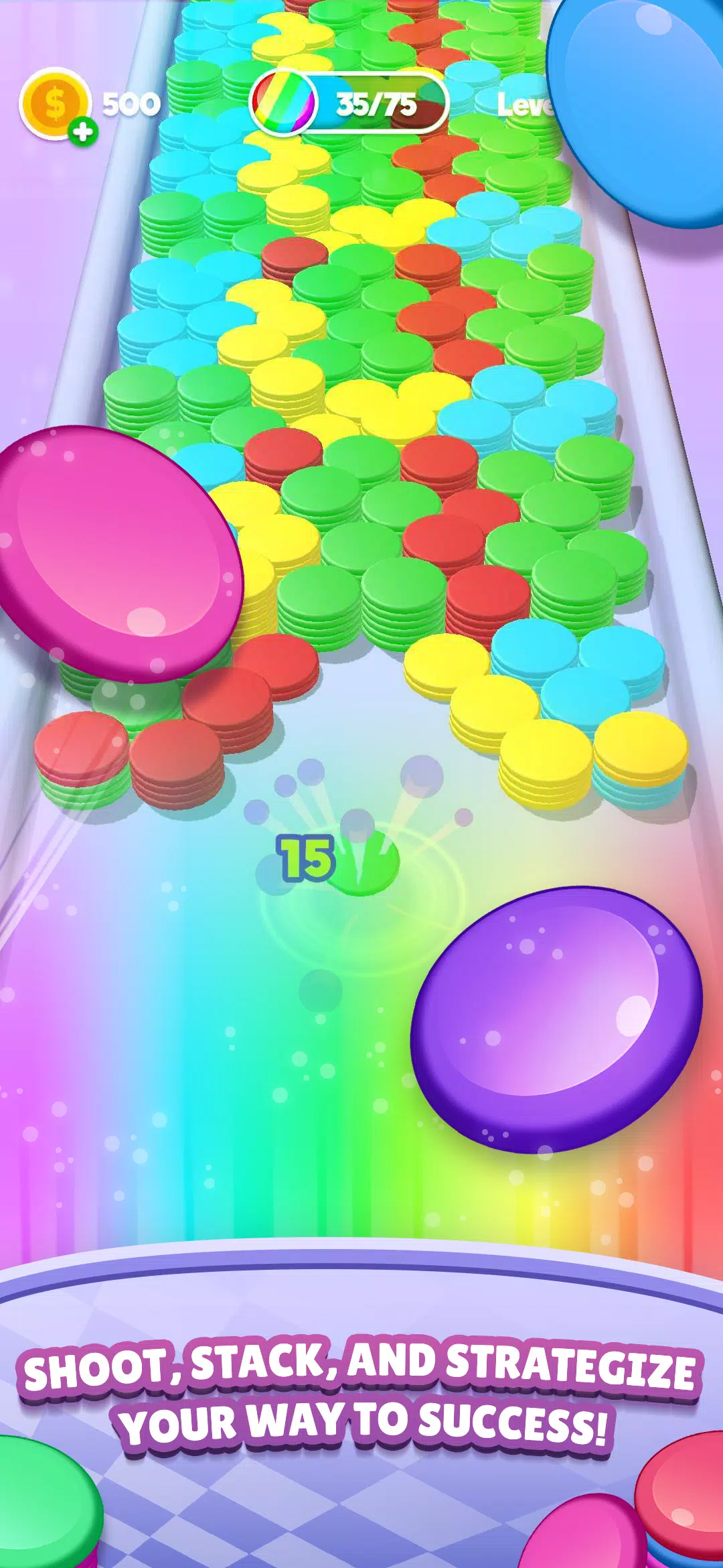 Stack Blast - Disk Shooter স্ক্রিনশট 3