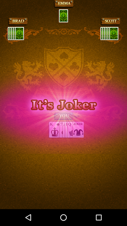 Old maid for Mobile(the card game) Capture d'écran 2