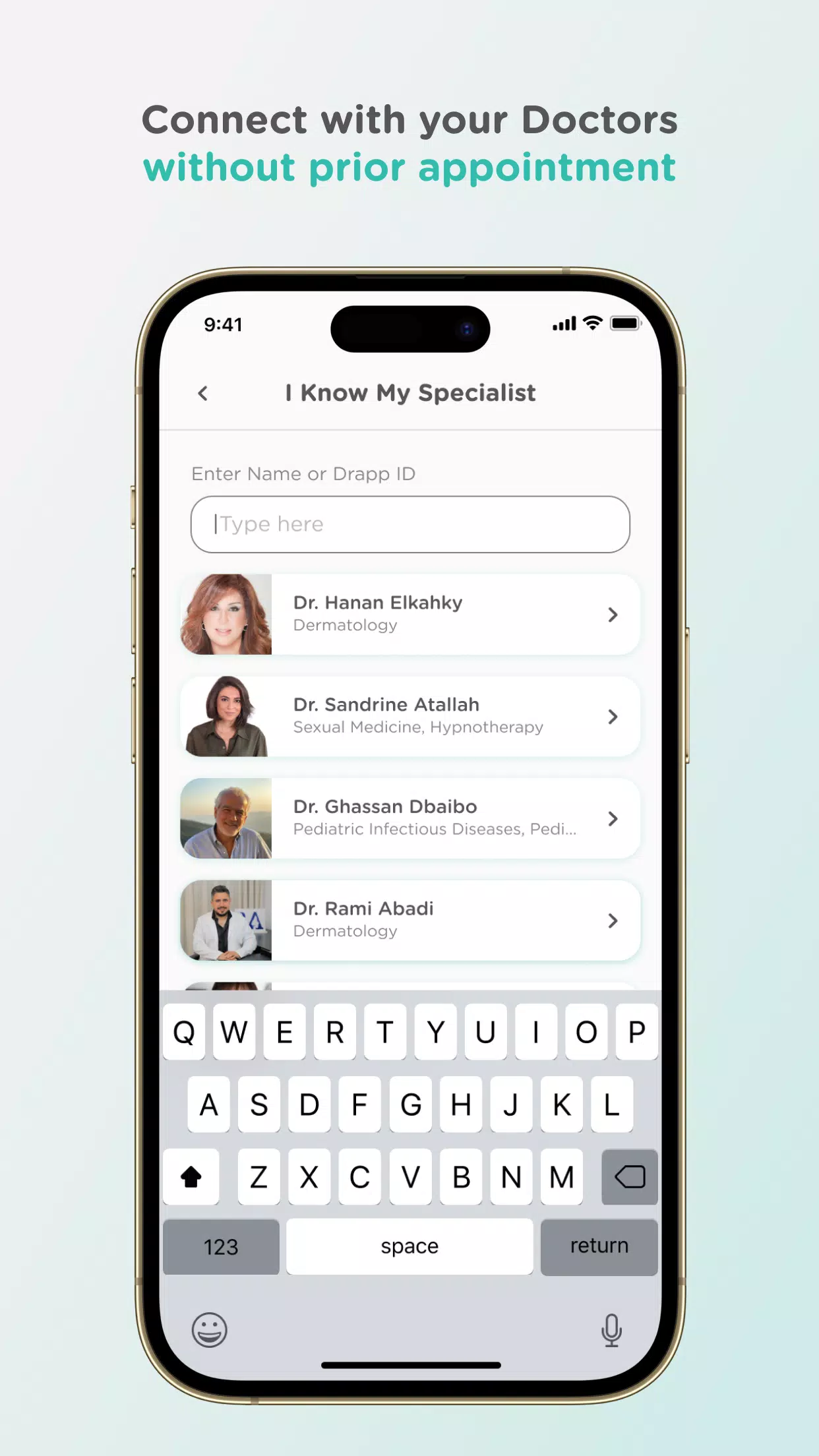 DRAPP –Telehealth Made Easy Ekran Görüntüsü 3