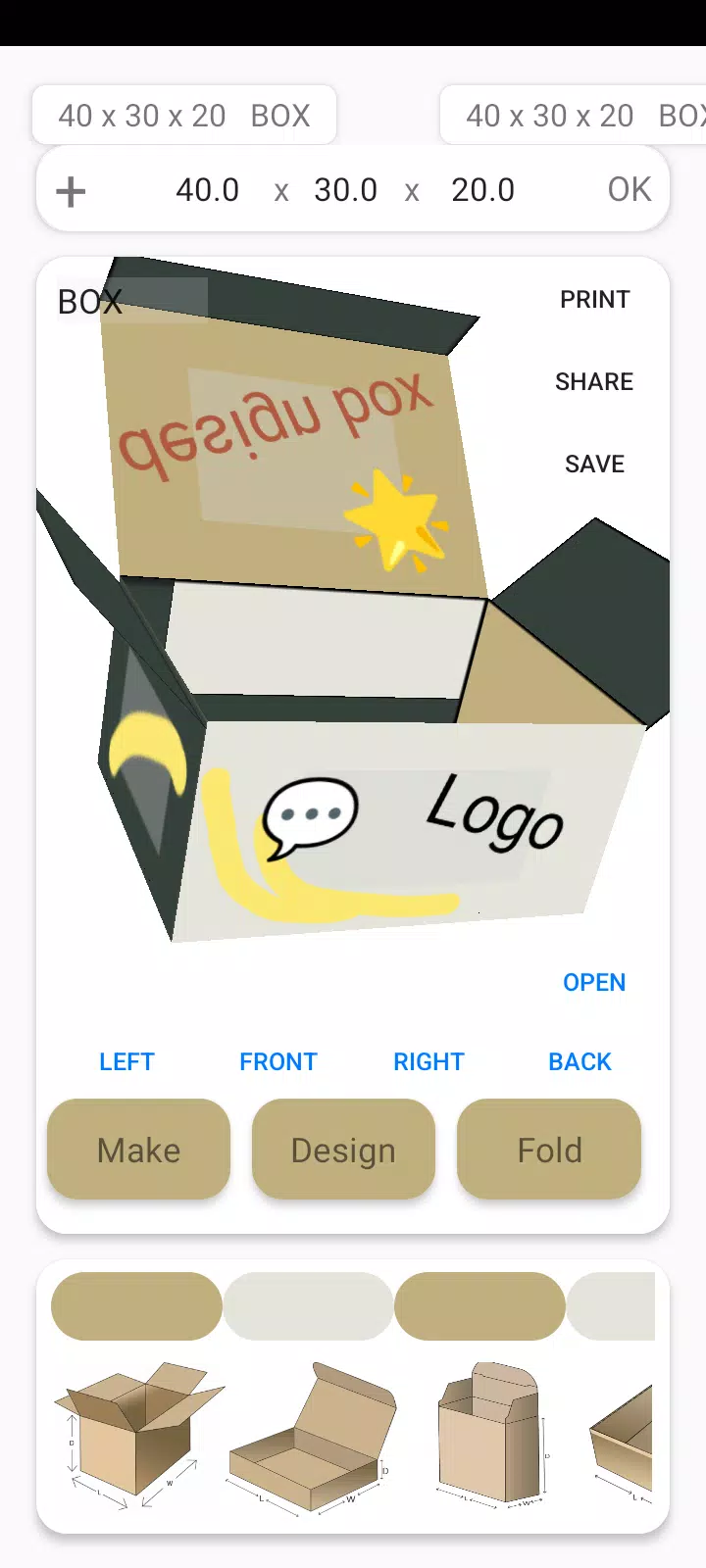 Box Maker Template Creator Pro應用截圖第1張