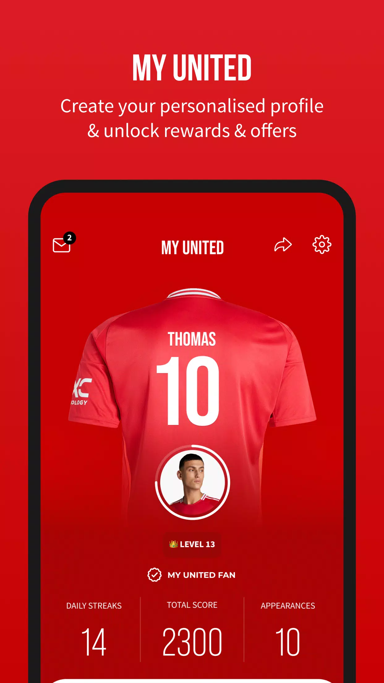 Manchester United Official App Ekran Görüntüsü 4