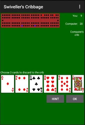 Swiveller's Cribbage Screenshot 1