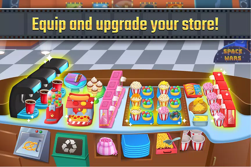 My Cine Treats Shop: Food Game Capture d'écran 4