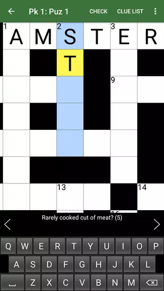 Cryptic Crossword Lite Screenshot 4