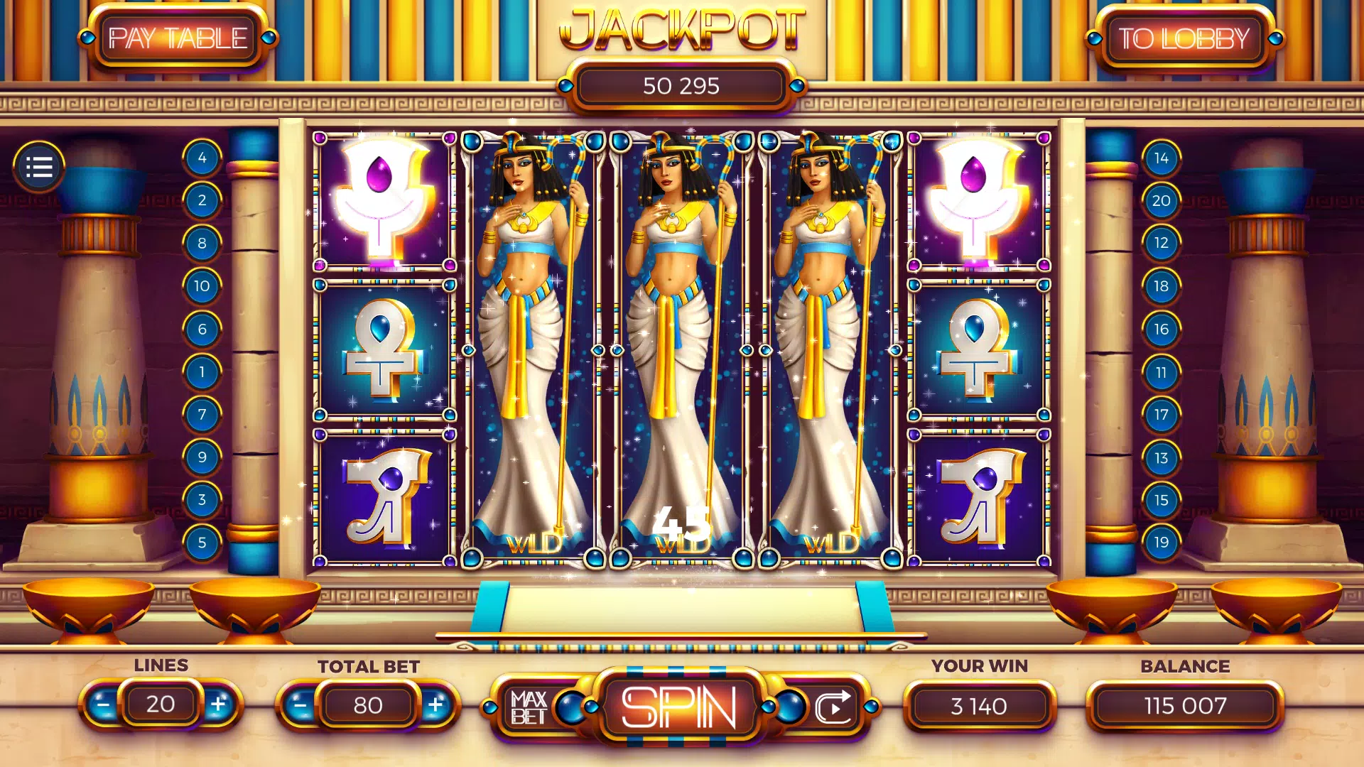 Gold Voyage Slots casino games 스크린샷 3