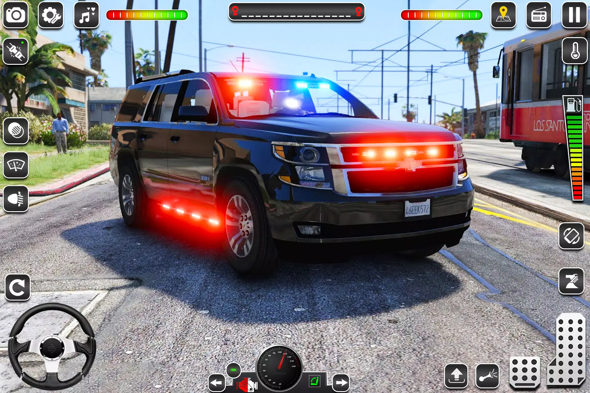 US Police Car Chase Game 3D স্ক্রিনশট 4