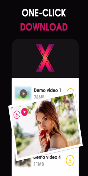 X Sexy Video Downloader Captura de pantalla 1