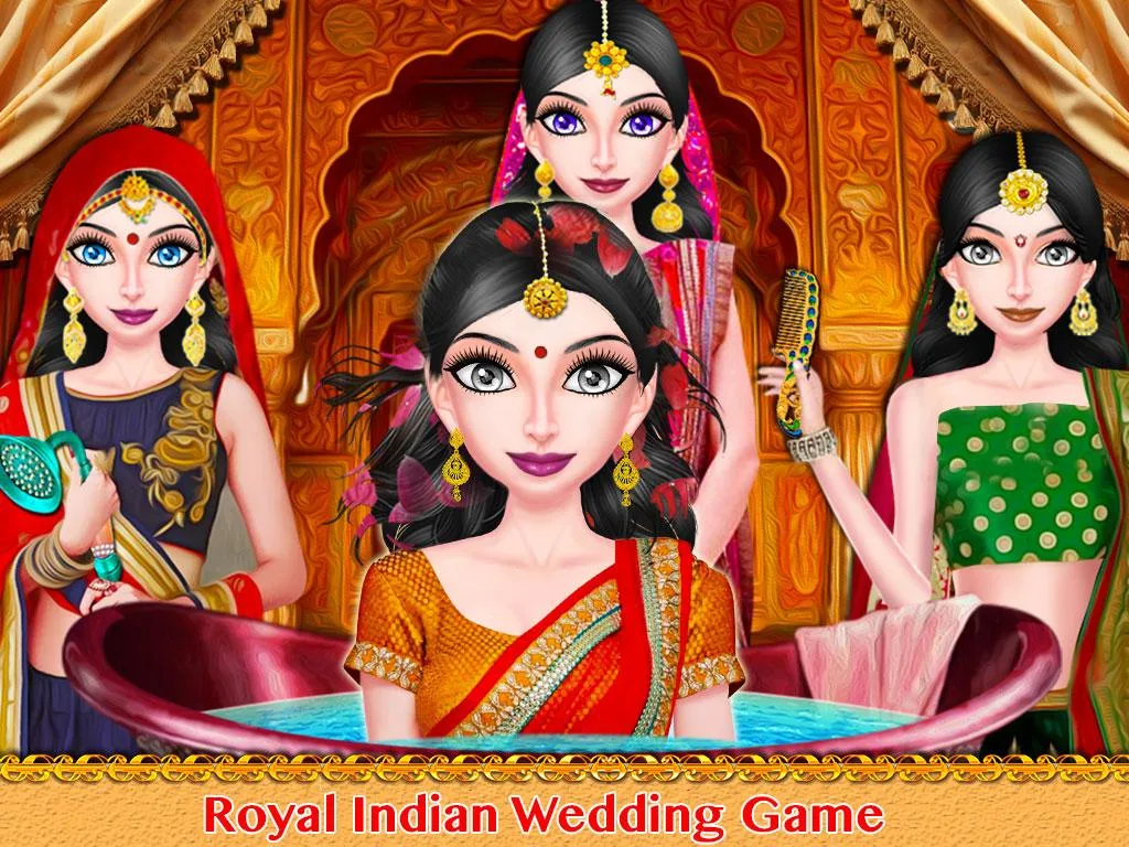 Indian Royal Wedding Beauty Скриншот 3