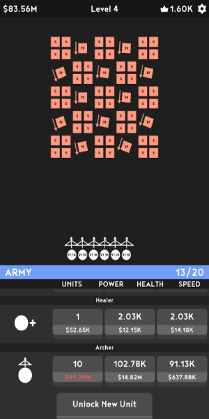 The Army - Idle Strategy Game Mod Screenshot 1