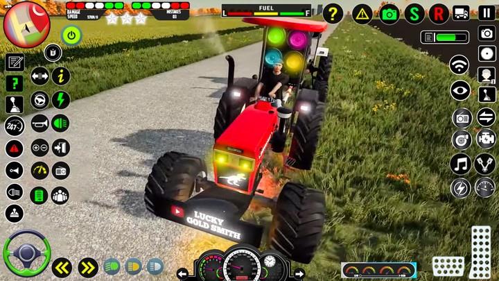 Real Farm Indian Tractor Game Screenshot 2