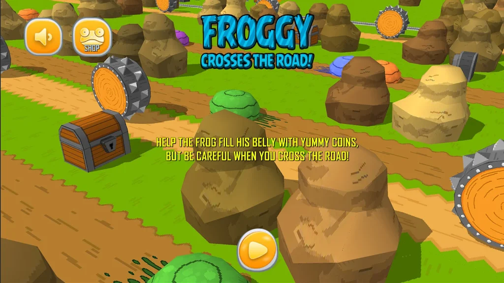 Jumppy Frog Cross Forest 스크린샷 1