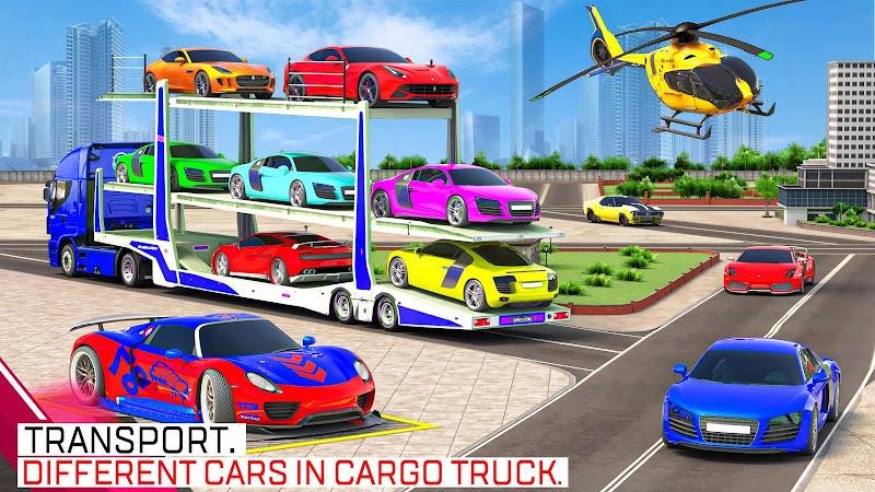 Car Transport Truck Games Captura de tela 3