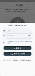 Go VPN - Google One-Key SignIn 스크린샷 1