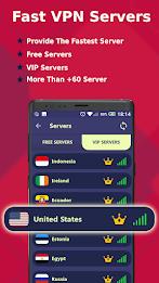 USA VPN -Safe Secure VPN Proxy Tangkapan skrin 2
