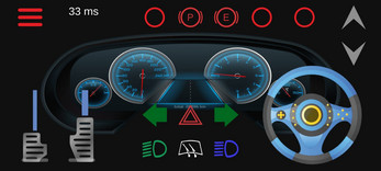 Steering Wheel Emulator(Euro Truck) Captura de tela 1