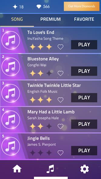 Piano Music Tiles Hot song Mod Screenshot 3