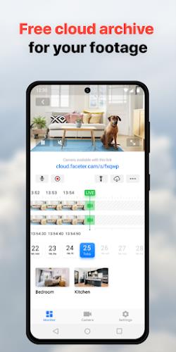 Faceter – Home security camera スクリーンショット 3