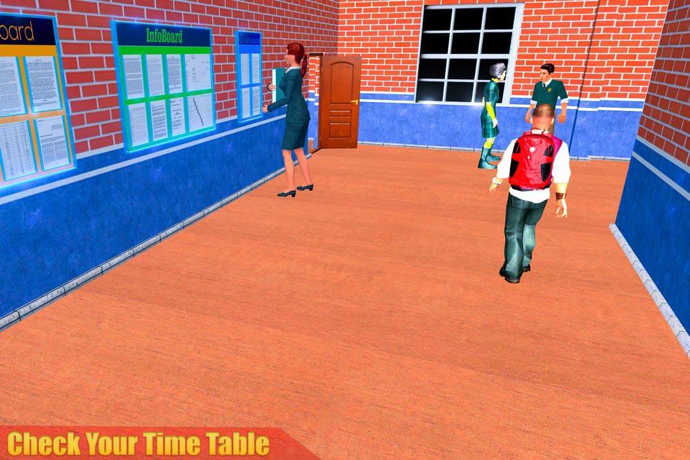 Virtual High School Teacher 3D Ảnh chụp màn hình 2