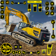 Road Construction Jcb games 3D Schermafbeelding 1