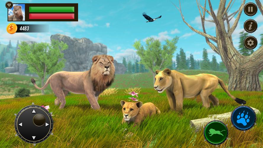 Jungle Kings Kingdom Lion Ảnh chụp màn hình 1