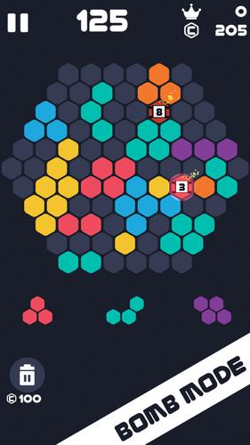 Hexa Brick: Hexagon Block 1010 스크린샷 3