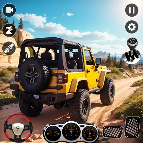Offroad 4x4 Jeep Driving Games应用截图第1张