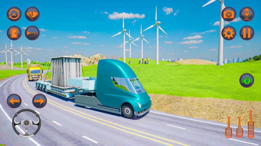 US Cargo Truck Games 3D Screenshot 2