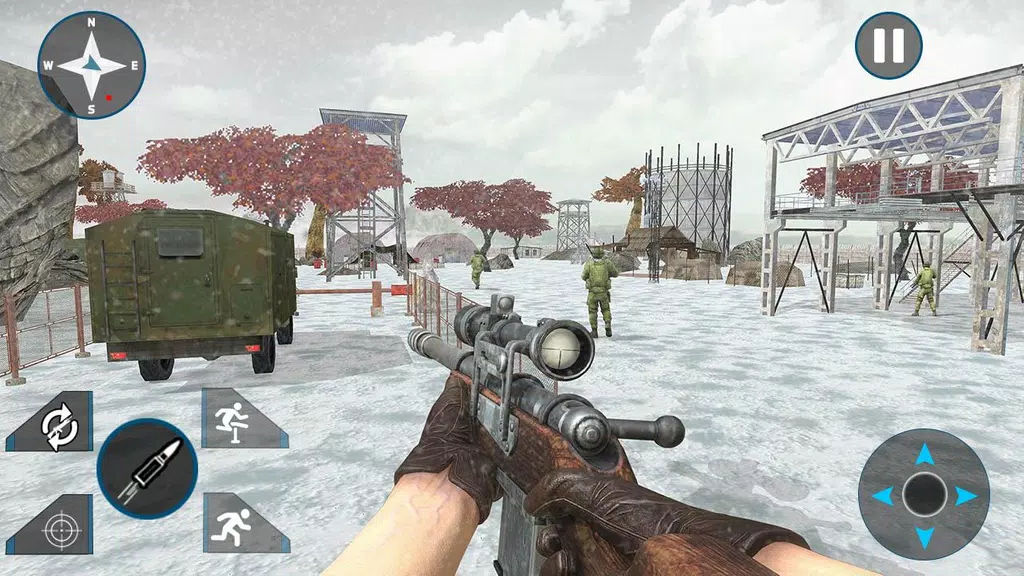 Army Sniper Desert 3D Shooter 2019 Captura de pantalla 2