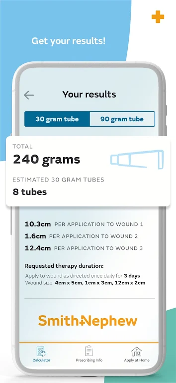 SANTYL* Dosing Calculator ภาพหน้าจอ 1