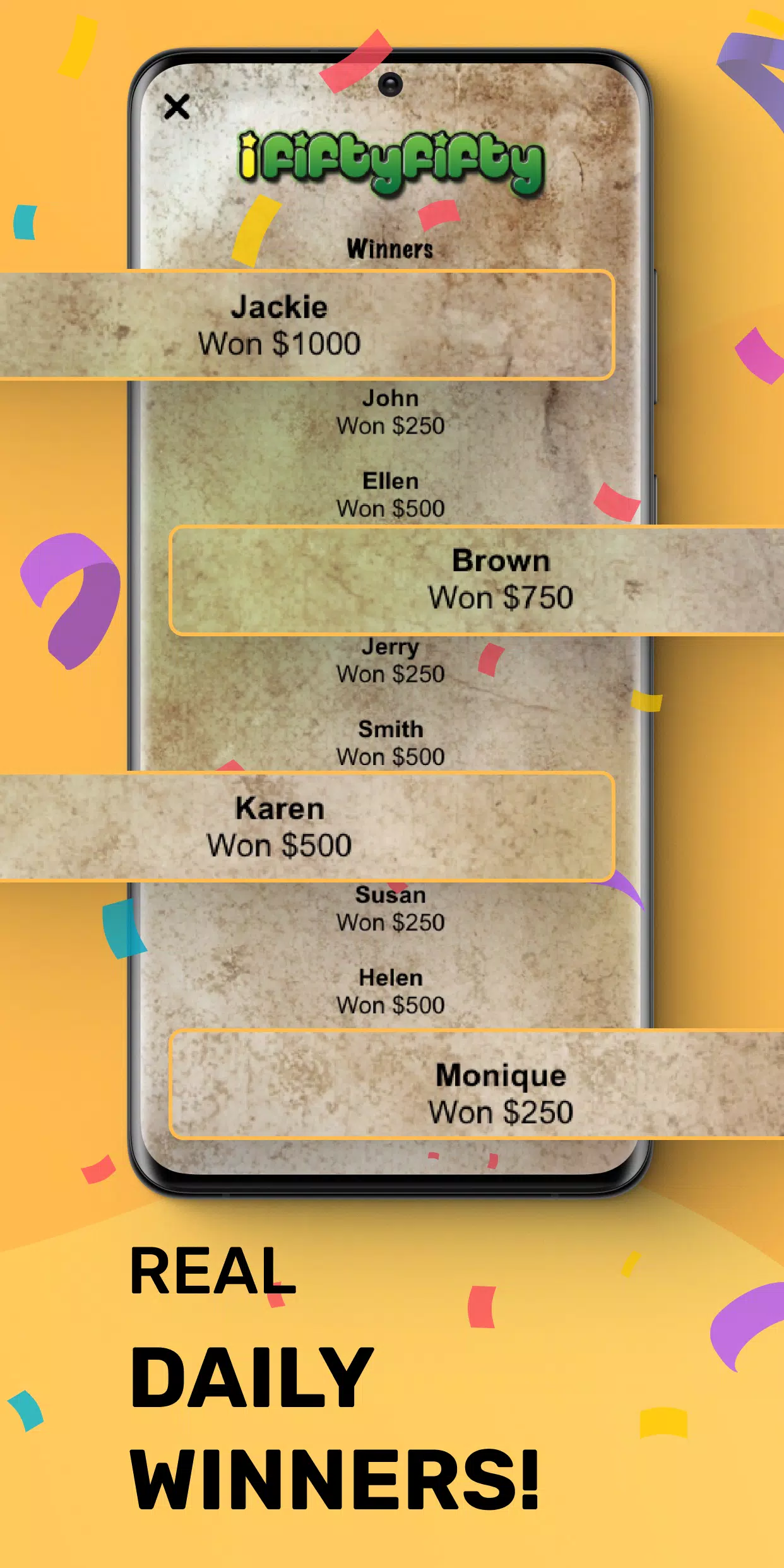 Money Making Game iFiftyFifty スクリーンショット 4