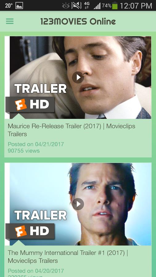 Movies123 online Captura de tela 3