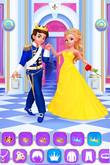 Cinderella & Prince Girls Game Tangkapan skrin 3