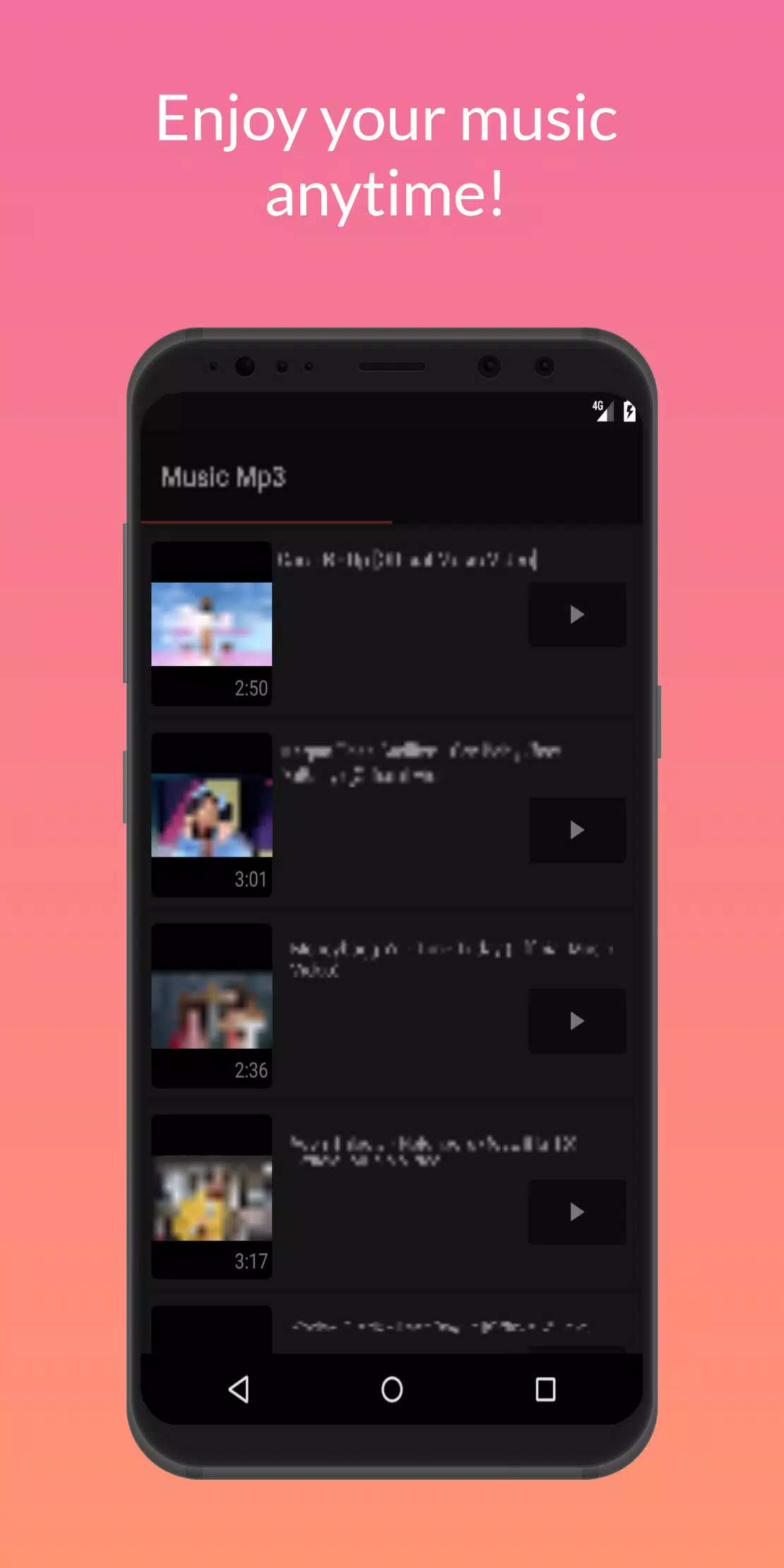 Schermata RYT - Music Player 4