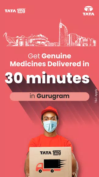 TATA 1mg Online Healthcare App Screenshot 2