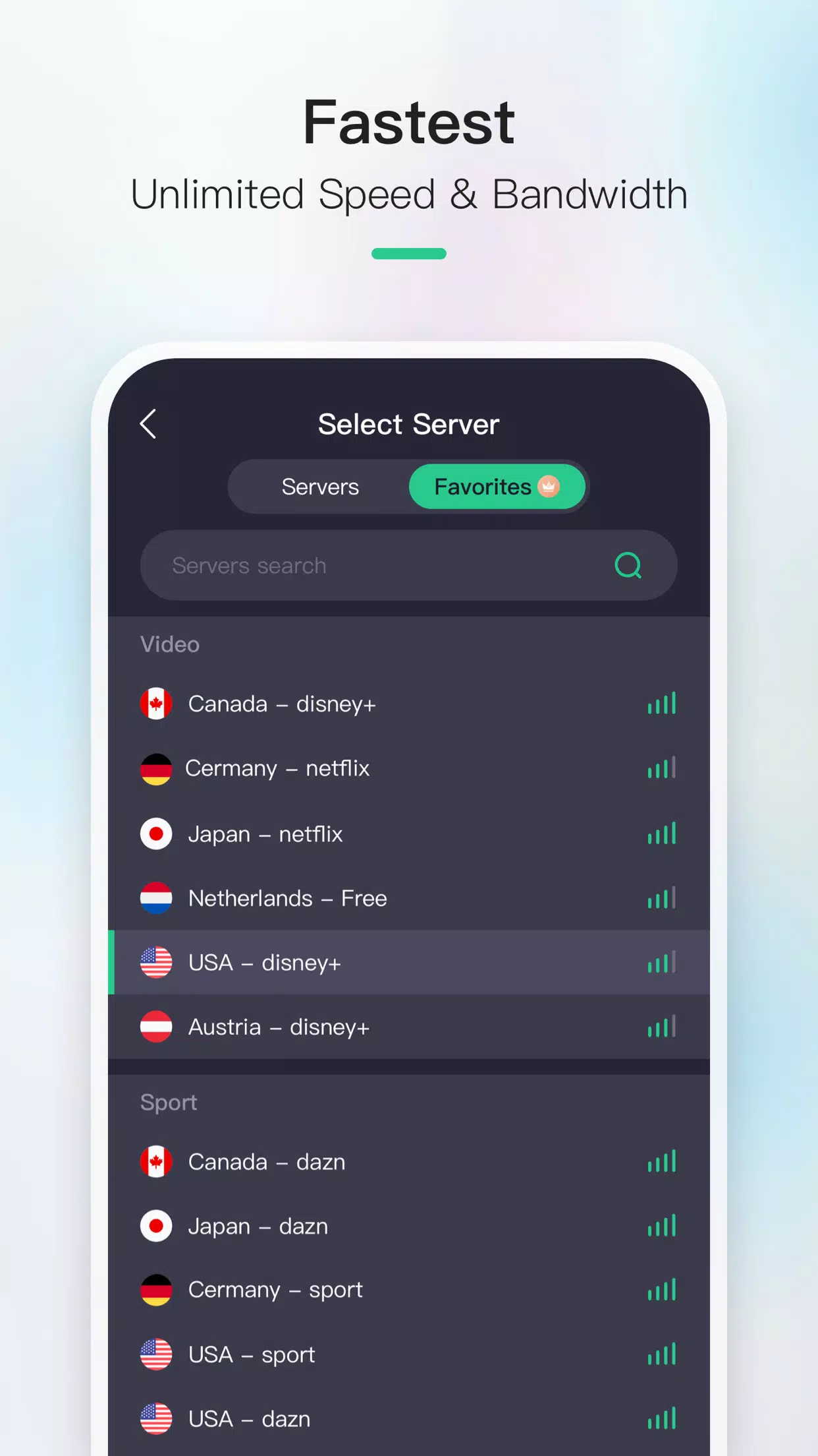 Now VPN Zrzut ekranu 4