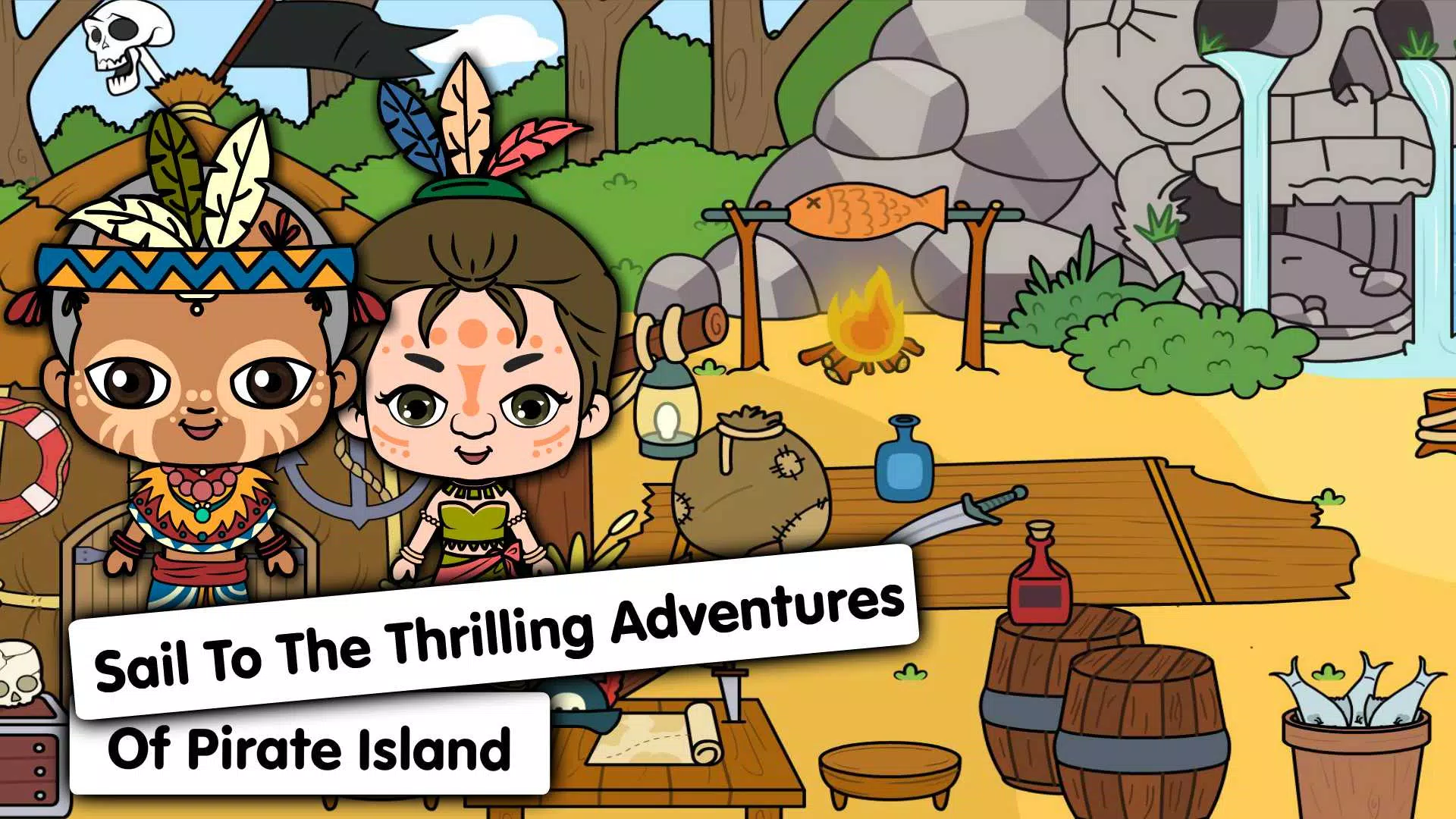 My Pirate Town: Treasure Games應用截圖第1張
