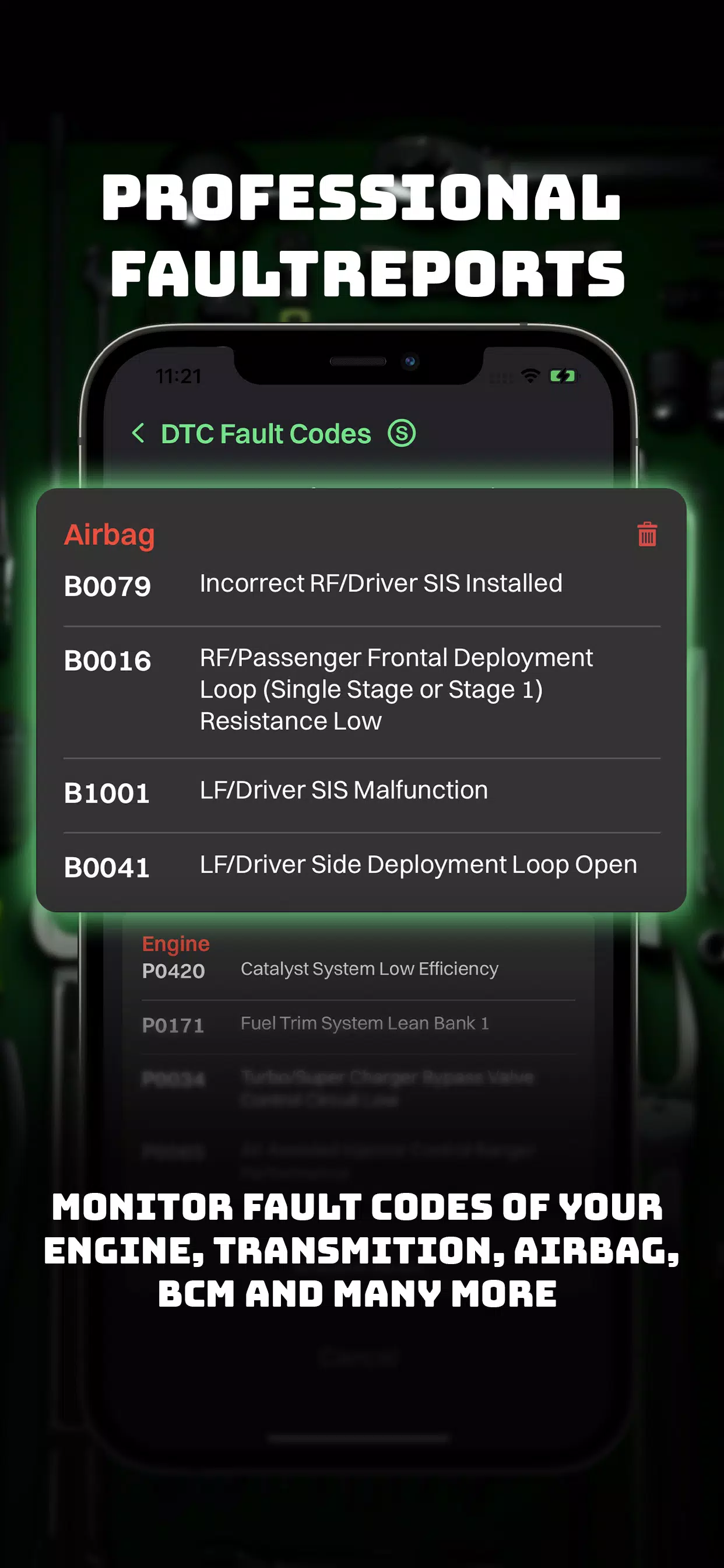 ULTRA OBD OBD2 CAR SCANNER ELM ဖန်သားပြင်ဓာတ်ပုံ 2