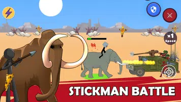 Age of Stickman Battle of Empires Tangkapan skrin 4