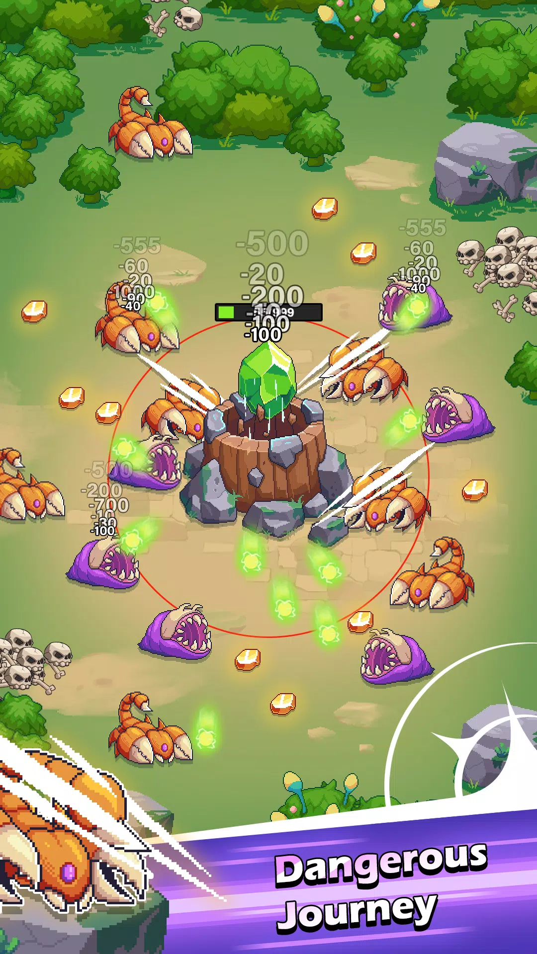 Pixel Defense: Idle TD Ekran Görüntüsü 1