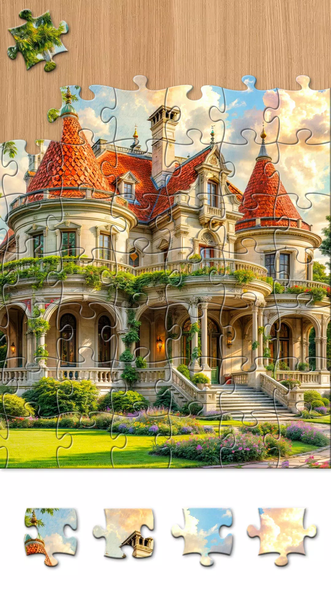 Dream Home Jigsaw Puzzles Captura de pantalla 1