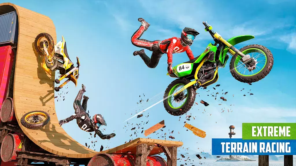 Bike Stunt Heroes: Bike Games Captura de pantalla 2