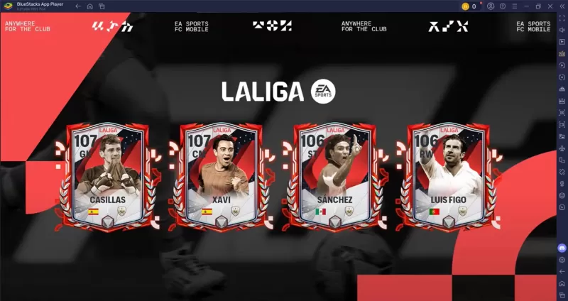 EA Sports FC ™ Mobilfußball Laliga 2025: Belohnungen und Legenden